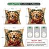 40/45/50cm cute golden retriever Cushions Pillowcase Polyester Cushion Cover Throw Pillow Pillowcover Home Car Sofa Decor