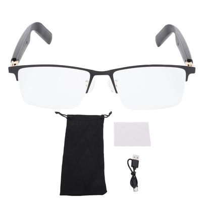KI Übersetzer Smartbrille Eingebautes Mikrofon Lautsprecher Mehr als 100 Sprachen Echtzeit Bluetooth