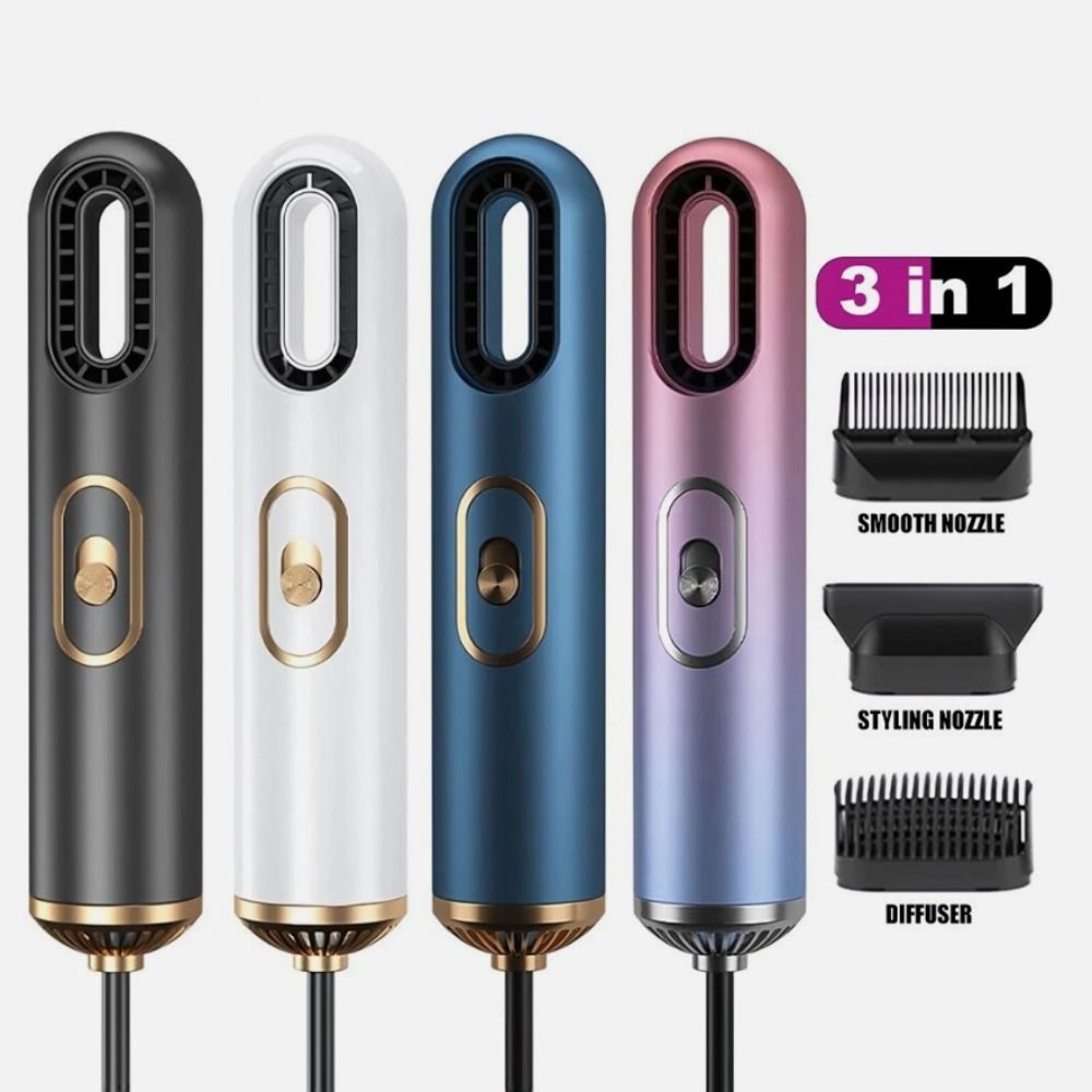 Compact Design Hair Dryer Hot Air Portable Hair Dryer Professional Blow Dryers  Outdoor Use