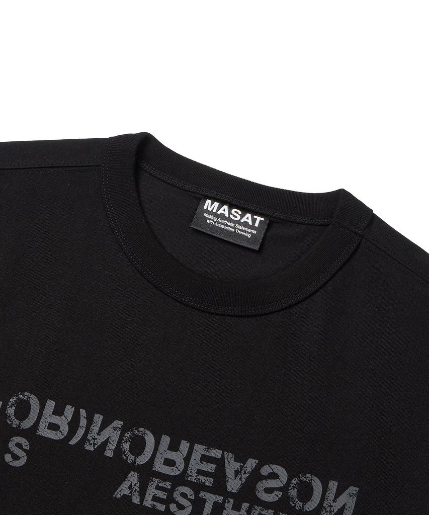 Masateu Noreason Short Sleeve _ Black
