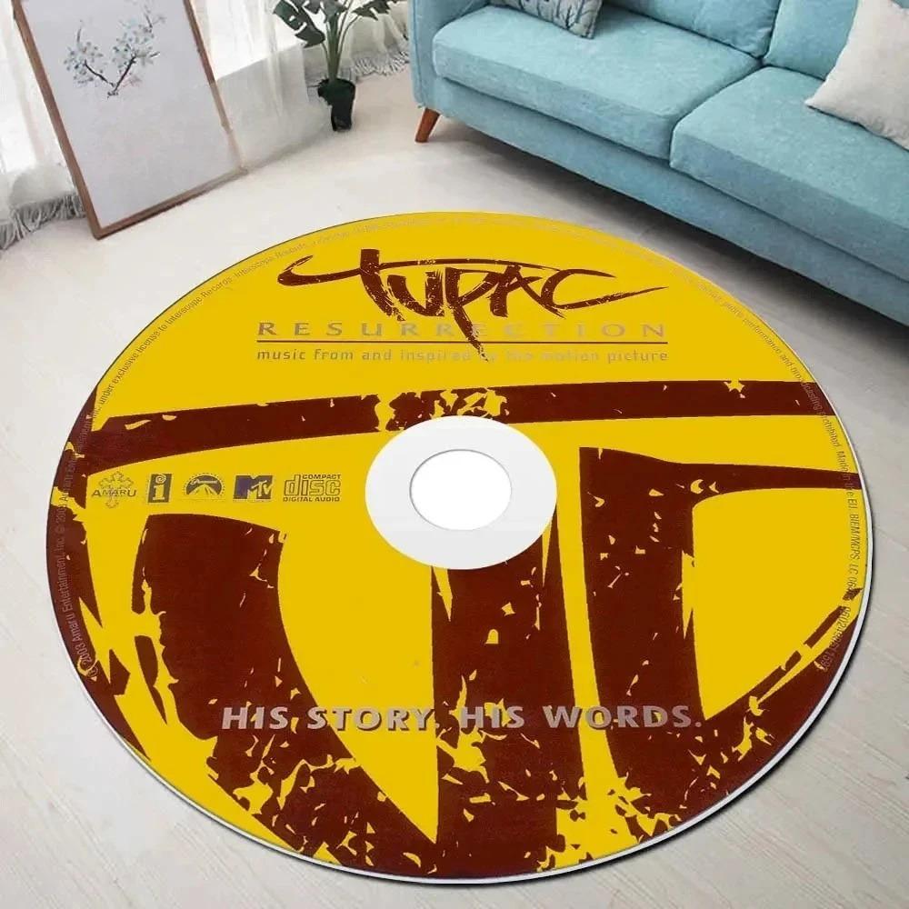

Creepy Video Game Circle Rug Horror Inspired Carpet NonSlip Floor Mat for Gamers Bedroom Living Room Cool Decor Gift 40X40cm