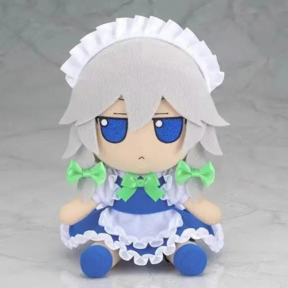 20cm Touhou Project Plush Doll Fumo Komeiji Koish Sakuya Izayoi Anime Peripheral Ragdolls Cosplay Handmade Customized Gifts