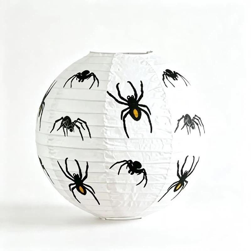 1Pcs Halloween Hanging Paper Lantern For Home Indoor Outdoor Garden Decoration Halloween Party Horror Pumpkin Props Ornaments