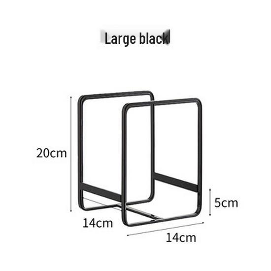 Japanese-Style Metal Dish Organizer: Cabinet Storage Rack for Plates, Bowls, Cutlery, and Chopsticks