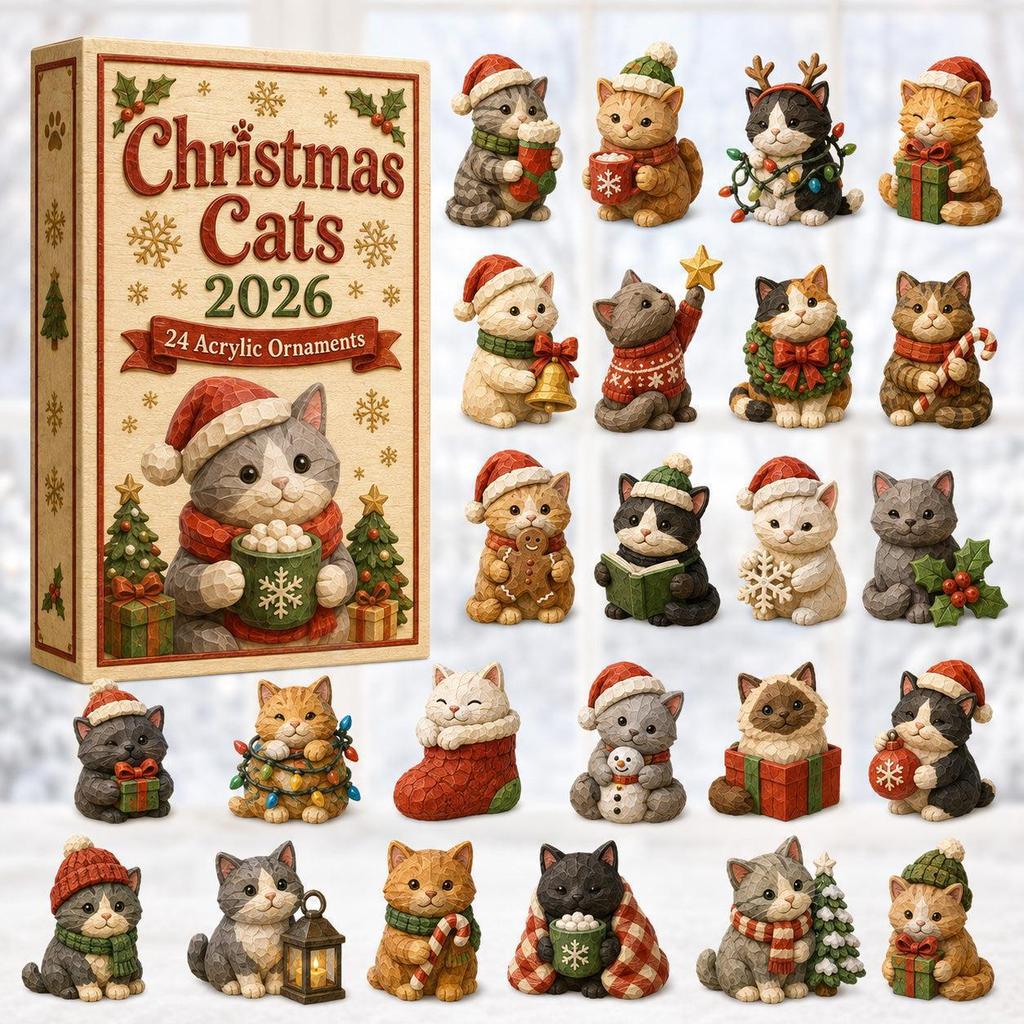 Weihnachts-Adventskalender 2026 – Feiertags-Blindbox-Kalender im Tier-Thema