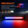 40 LED Strobe Licht Notfall Flash Warnung Lampe Auto Windschutzscheibe Bar Verkehrs Advisor Taschenlampe Rot Blau Auto Zubehör 12V-24V