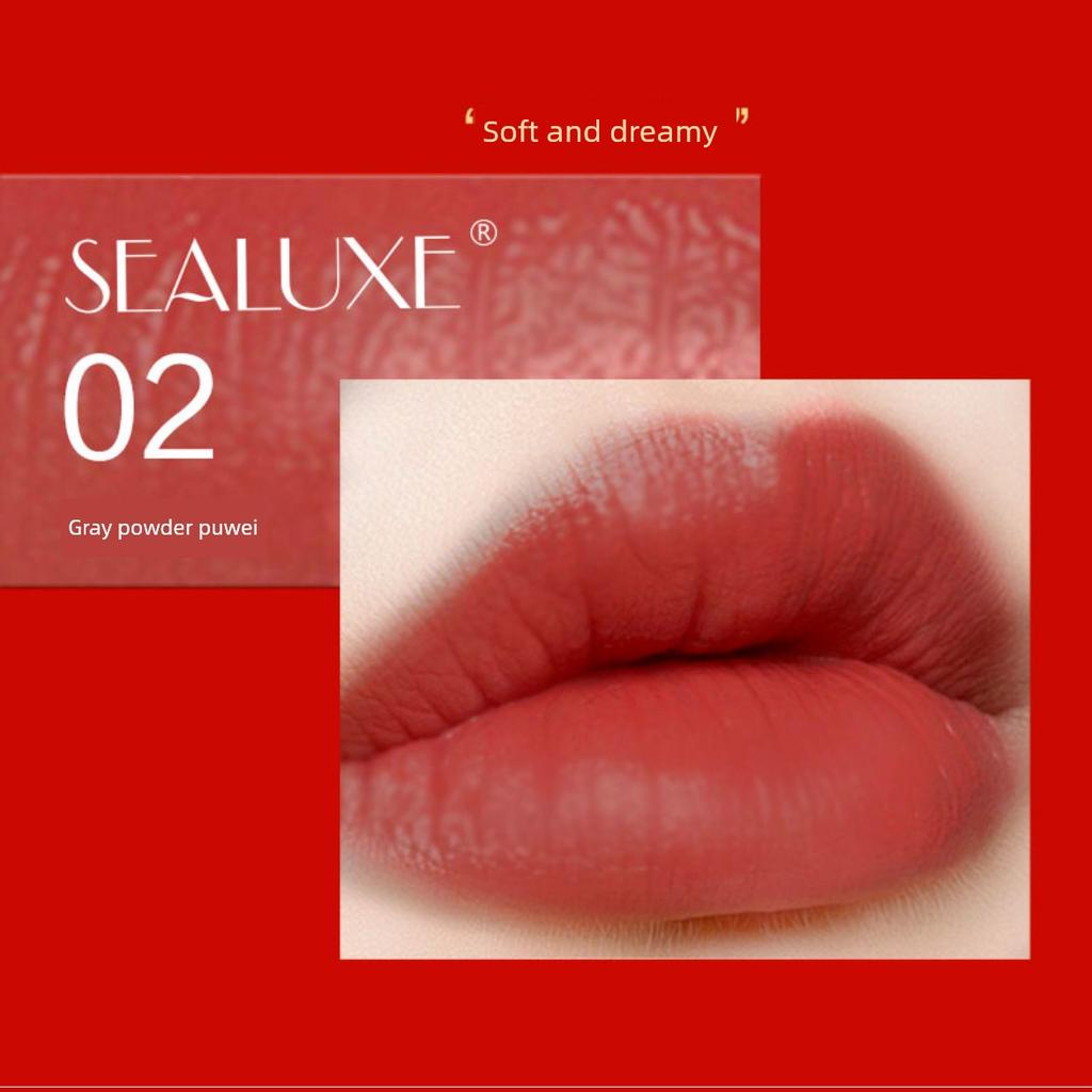Greenleaf Xino Silk Soft Mist Long-Lasting Lipstick, Genuine Product, Moisturizing, Non-Fading, Waterproof, and Not Easy to Transfer