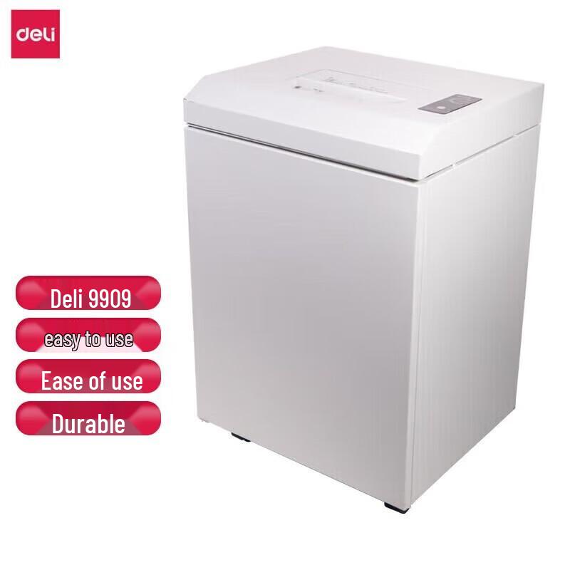 

Deli 9909 Commercial Touchscreen Paper Shredder CN plug (adapter included)