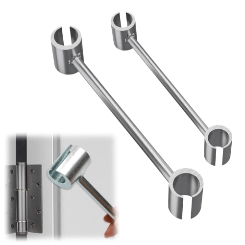 AUTAKI Hinge Adjuster Set of 2, 14mm-19mm, 23mm-25mm, Residential Door Hinge Adjustment Tool, Hinge Adjustment Hardware, Round Bolt Adjustment Wrench