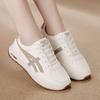 Flat Shoes New Autumn Breathable Leather Surface with Skirt Shoes Casual Couple Sports Shoes