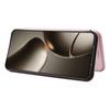 For Xiaomi 15T Pro Case Carbon Fiber Texture Drop-Proof PU Leather Phone Cover