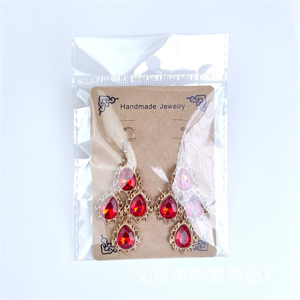 Pair of Beautiful Multicolor Dangle Earrings Drop Designs Elegant Comfortable for Women Daily Wear