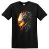 Colorful Phoenix Animal Graphic T Shirt Fantasy Art Print Tee