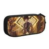 Genshin Impact Zhongli Dragon Pencil Cases New   Pen Bags Student Large Storage Students School Gifts Pencilcases