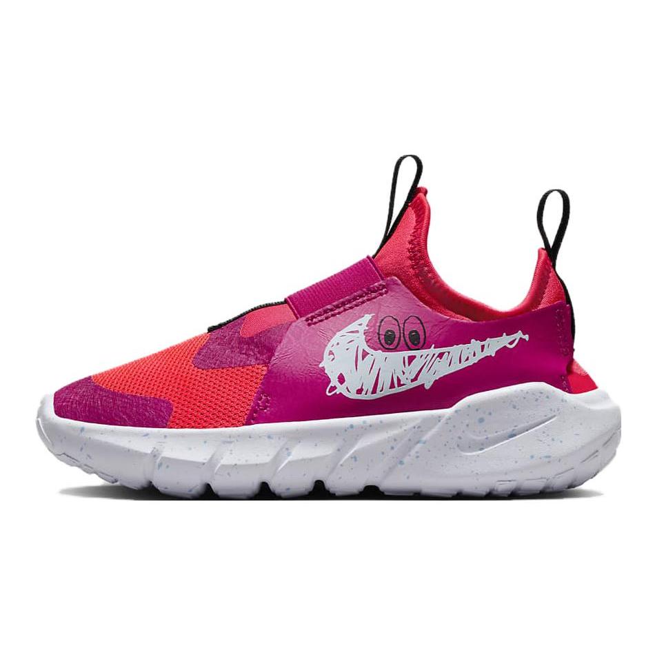 

Nike Flex Runner 2 Cushioning, Wear Resistant Low top Kids Running Shoes Raspberry Red Kids FD5376-600 28