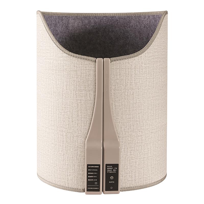 

Under Desk Electric Foot Heater Foldable Leg Warmer with Thermostat & Auto Shut Off for Office Home Timer Temp Adjustable