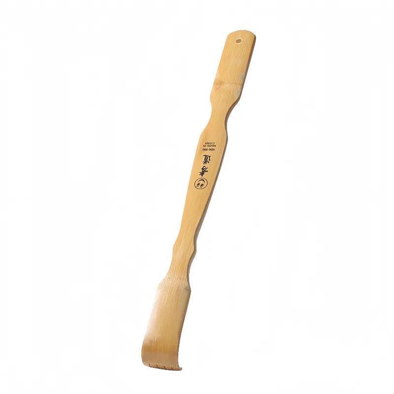Bamboo Back and Leg Scratcher - Multi-Functional Itch Relief Tool for Seniors