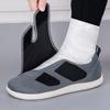 Extra Wide Men's Diabetic Shoes for Elder Easy Top Orthopedics Feet Swollen Adjustable Walking Shoe Elderly Foot Pain Relief
