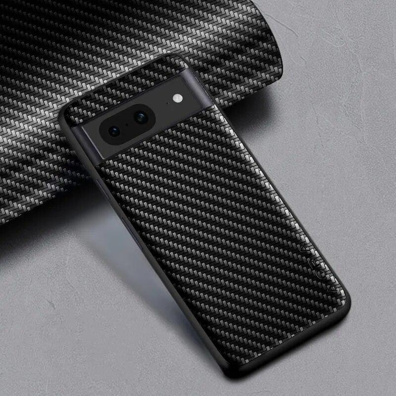 

Чехол для телефона с текстурой углеродного волокна для Google Pixel 8 Pro, модный дизайн, мягкая задняя крышка, чехол для Pixel 8 Pro, чехол
