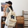 Niche Design Sense Star Sticker Junior High School Student Schoolbag Female Middle School Student High School Student College Student Lightweig