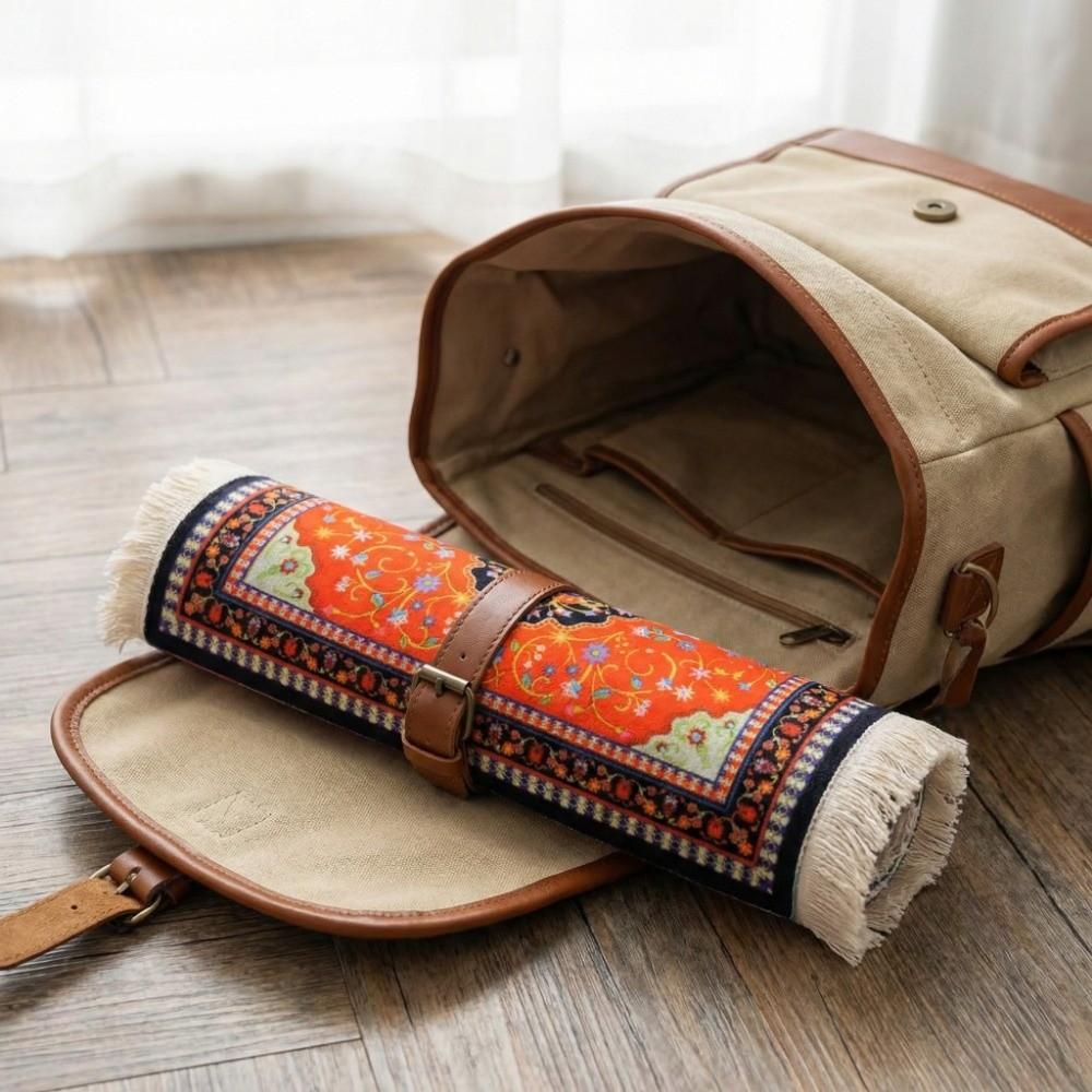 Bohemia Persian Mouse Pad with Tassel Computer Table Mat Multifunctional Desk Mat  Gaming Setup