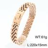 Men's Trendy Titanium Steel Bracelet: Simple Japanese & Korean Watch Band Style