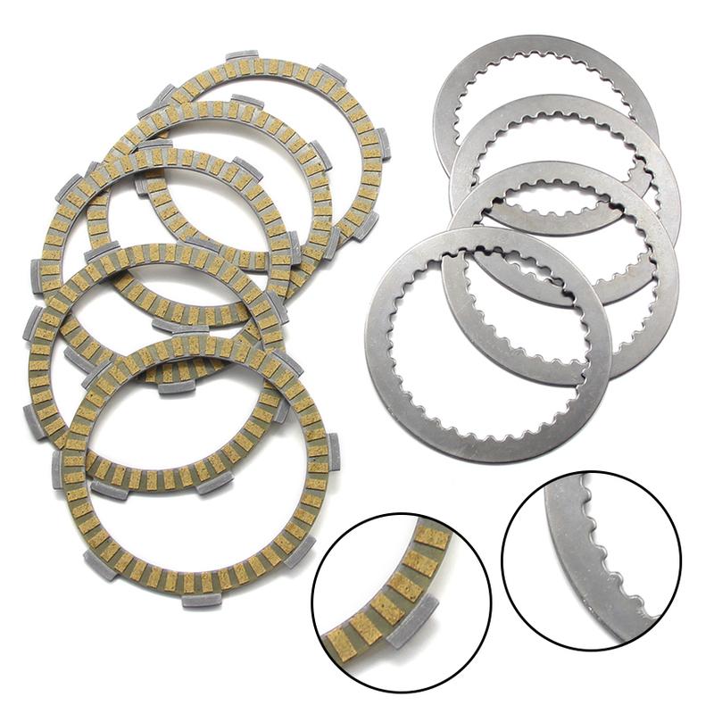 ATV Quad Clutch Friction Steel Plates Kit For Honda TRX200D TRX200SX TRX250 Recon Sportrax Engine Clutch Disc 22321‑HM8‑A40