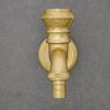 Antique brass garden hose tap GLEN long