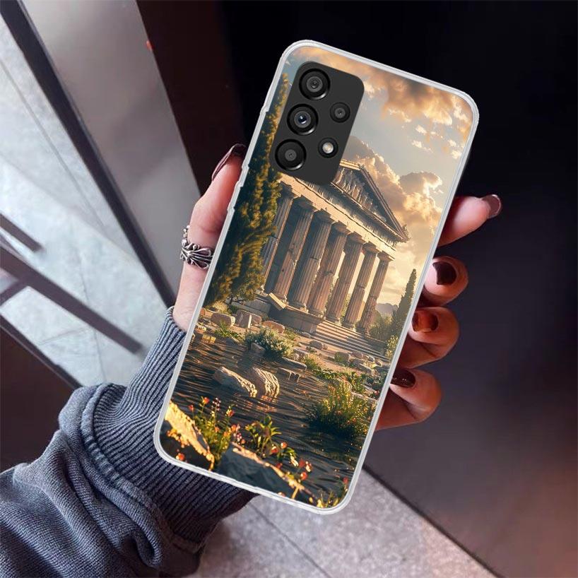 Roman Colosseum Phone Case For Samsung Galaxy A12 A52S A42 A32 A22 A51 A50 Note 20 Ultra 10 S10 Plus A71 A70 A31 A30 A10S Galaxy