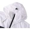 New Balance Windproof Breathable Abrasion Resistant Windbreaker Jacket Unisex Black White NA91W012-BK