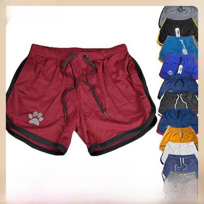 "Schnelltrocknende Mesh-Sportshorts für Herren: Atmungsaktiv, Dreiviertellänge für Fitness, Laufen, Training und Strandfreizeit"