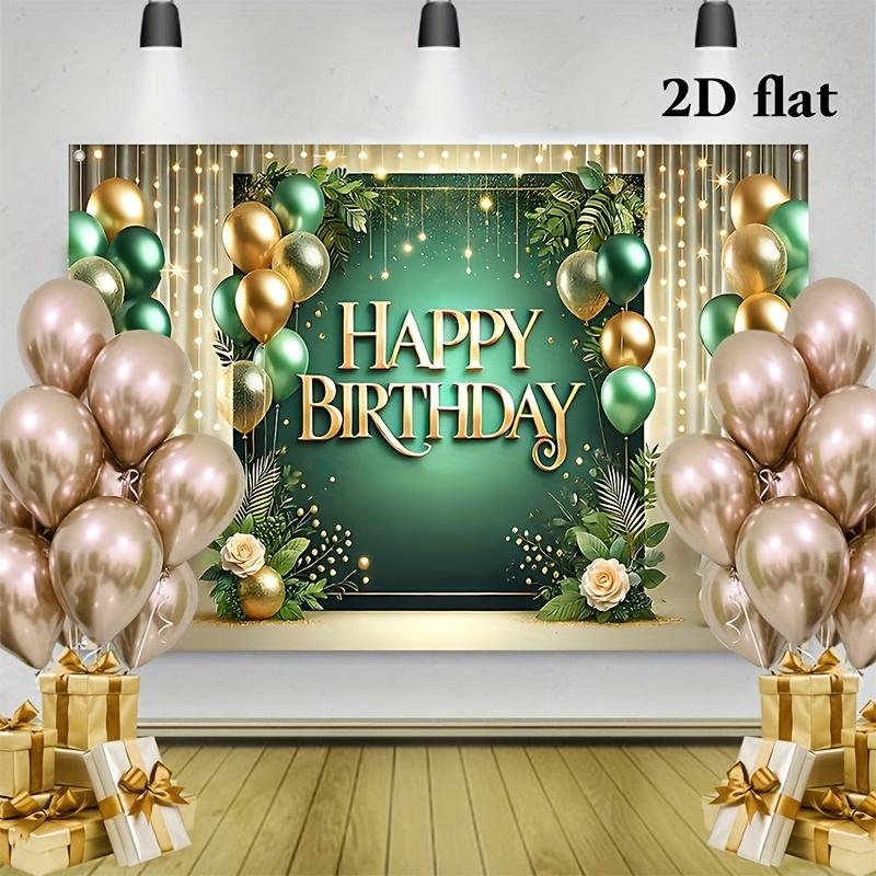 1pc 2Dflat single pack birthday celebration fabric birthday party decoration celebration decoration photography props wsj