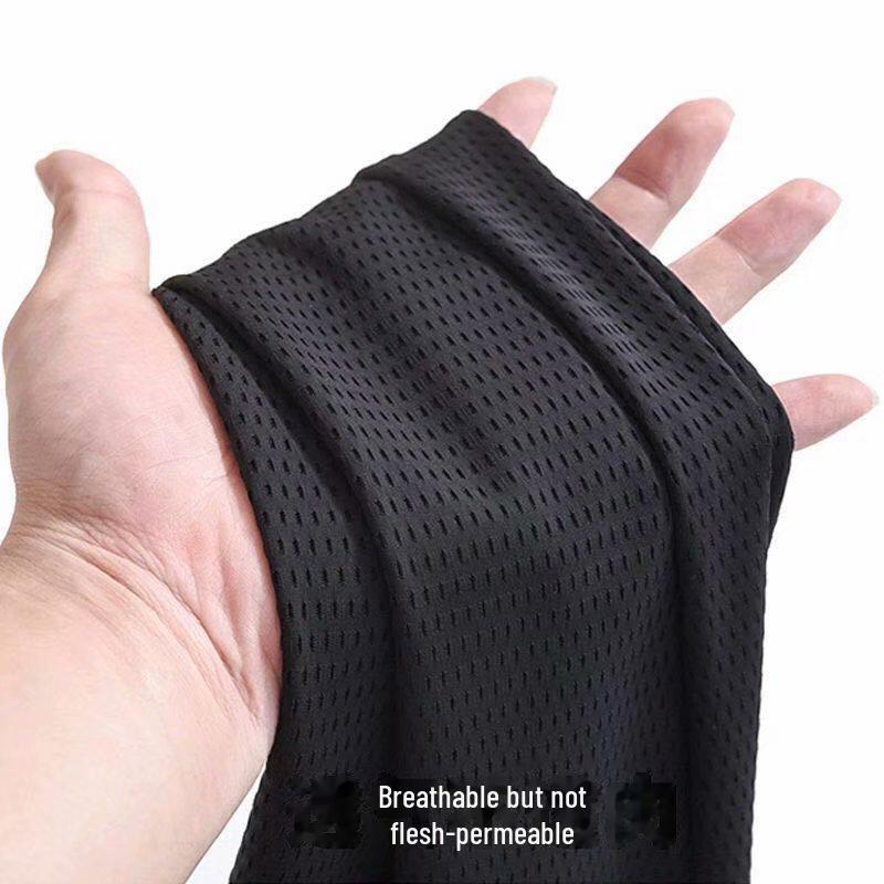 Men's Summer Breathable Mesh Ice Silk Quick-Dry Pants