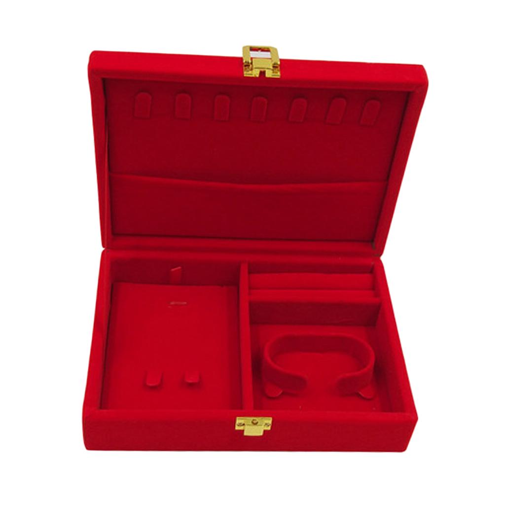 

Многоцелевой красный свадебный бархатный витринный шкаф для ювелирных изделий типа 1 4 красный