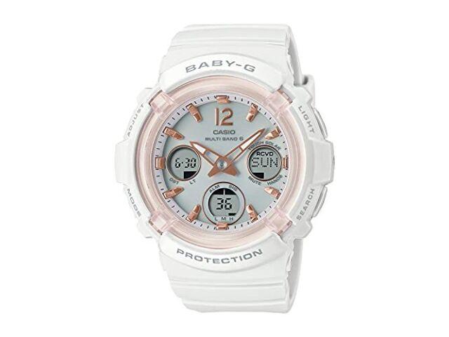 

Часы CASIO BABY-G Radio Solar BGA-2800-7AJF Женские белые компас НОВИНКА из Японии