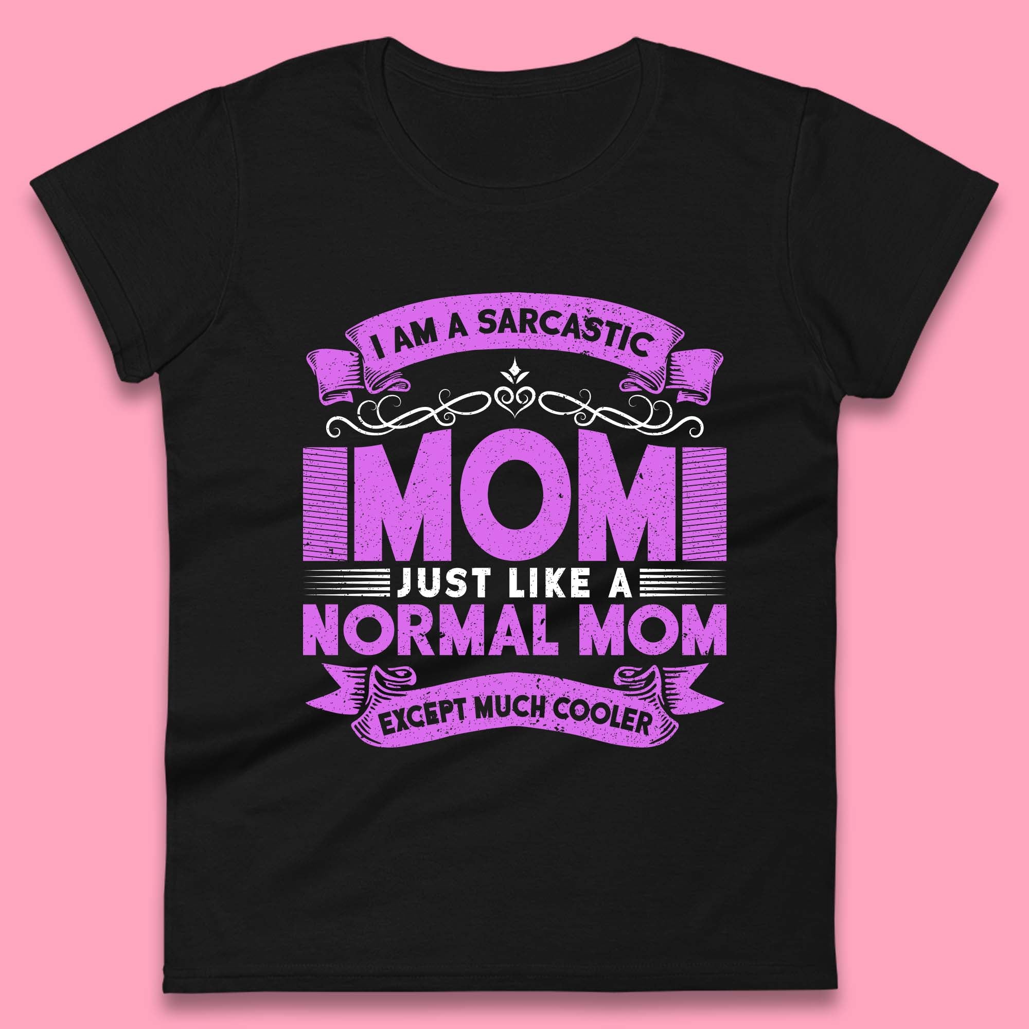 Sarcastic Mom Womens T-Shirt Mens Tops Tees Unisex M