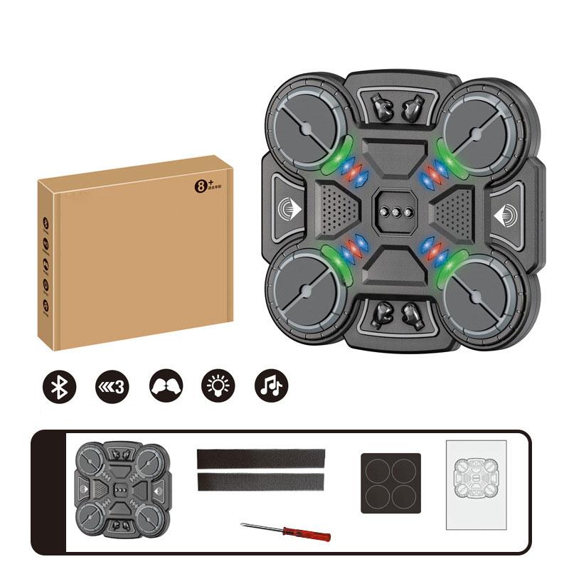 

Музыкальный боксерский автомат, Музыкальный тренажер для бокса с ритмичной подсветкой, Умное Bluetooth боксерское оборудование с перчаткой, Спортивная игрушка в подарок для возрастов E