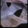 Ladies Summer Violet Lingerie French Thin Cup Push Up Bra Set Sexy Lace Flowers Embroidery Women Underwear Bra Briefs Set