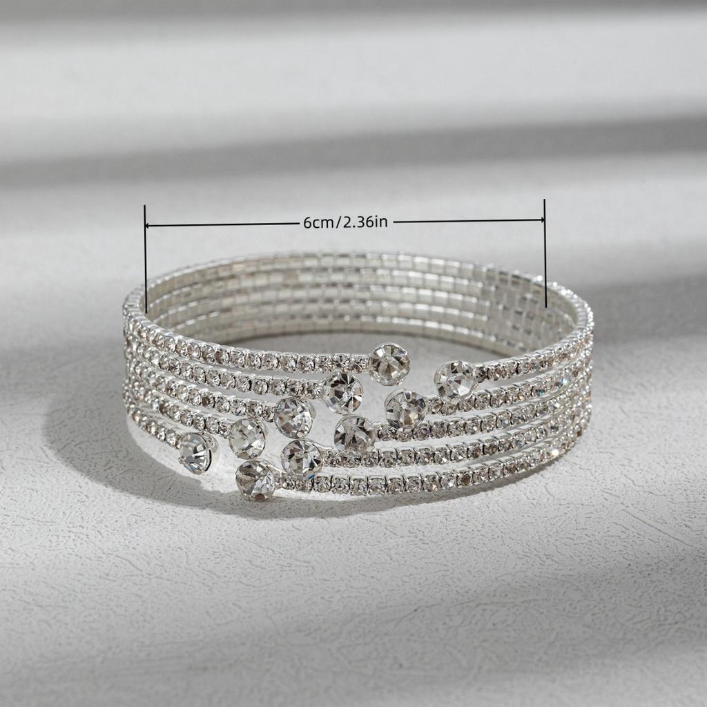New Bracelet Accessories Fashion Bracelet Elastic Diamond Bracelet Bridal Fashion Bracelet