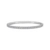 New Fashion Gold Plated 3mm Tennis Bracelet Stretchable Moissanite Bracelets Luxury S925 Sterling Silver Bracelet