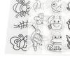 Heat Shrink Sheets 8 Pcs Hand Painted   Printing with Pattern Filling for Kids Craft School Project   Ornaments