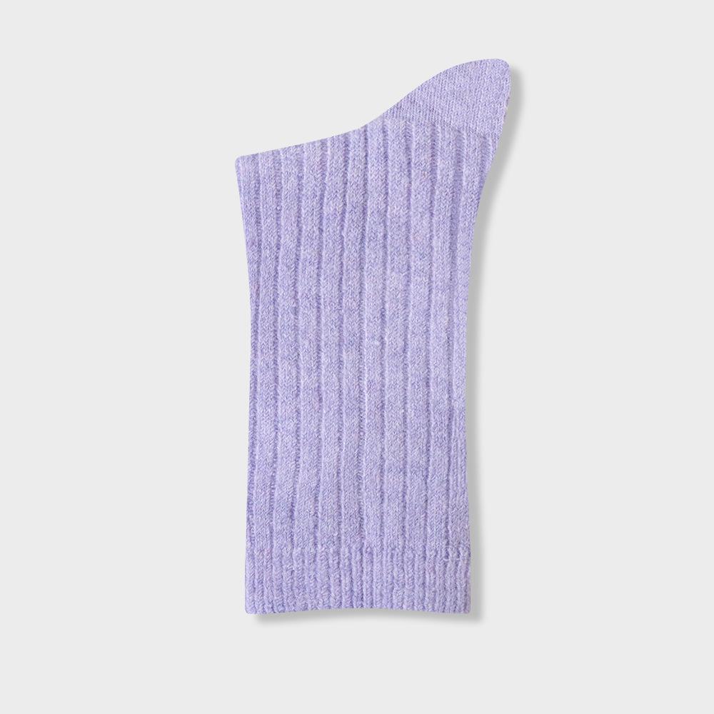 Women's Autumn and Winter Thermal Insulation Wool Mid Tube Socks