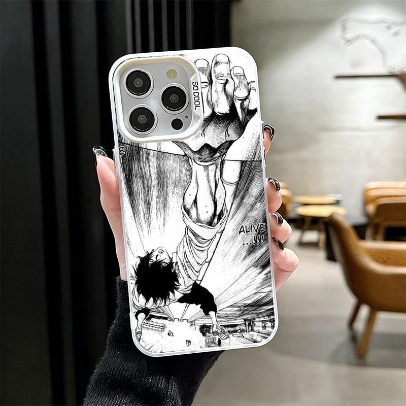 Ultimate Perspective Anime Soft Phone Case for iPhone 15 16 17 Pro Max 17Air 16E 14 Plus 13 12 Mini Shockproof Cover Back Shell