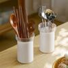 Kitchen Utensil Holder Drainage Chopsticks Container Cutlery Storage Rack for Tabletop Spoon Fork Organizer