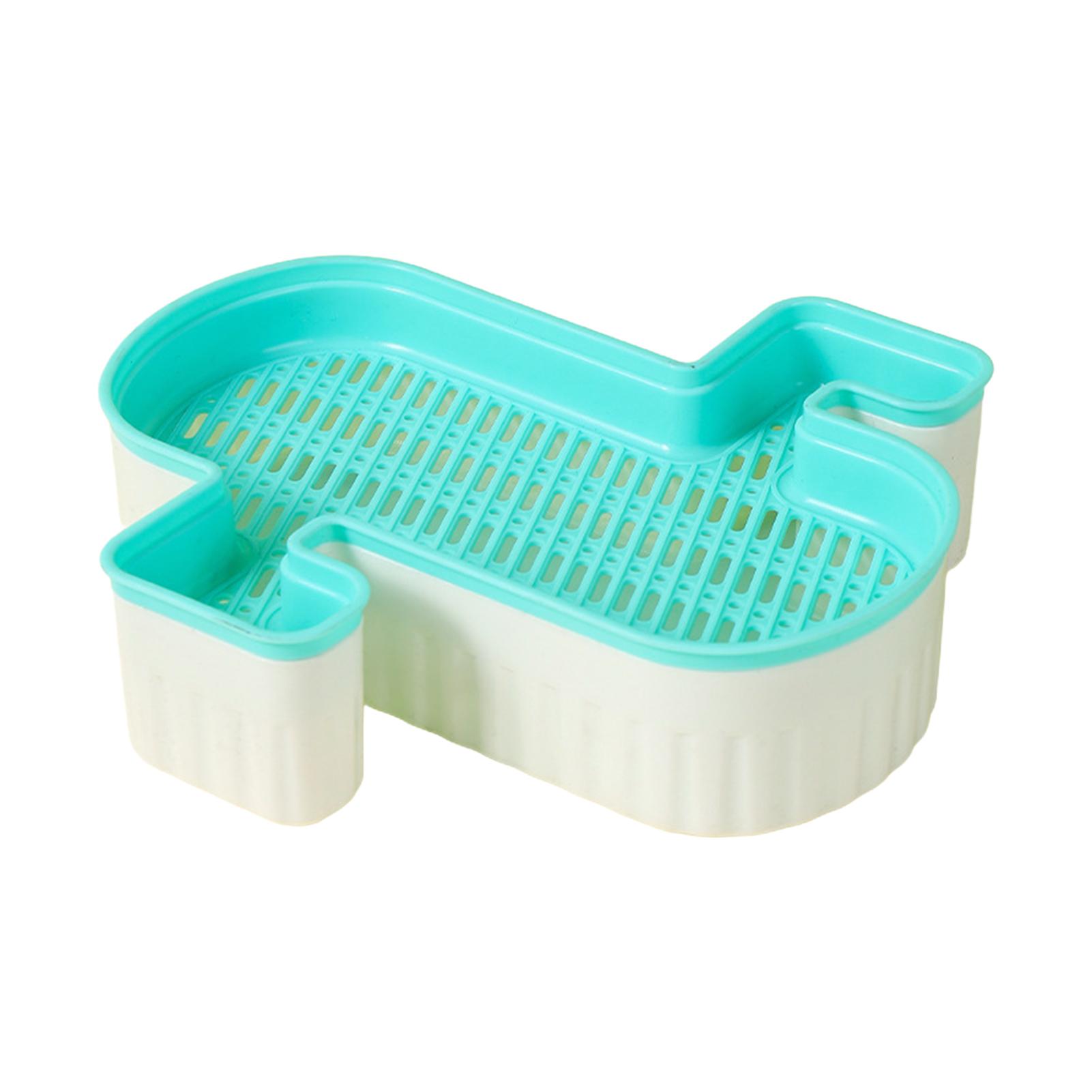 

Горшки для выращивания кошачьей травы, кашпо, беспочвенные гидропонные боксы, набор для посадки травы, ящик для рассады для кошек, аксессуары для питомцев небесно-голубой