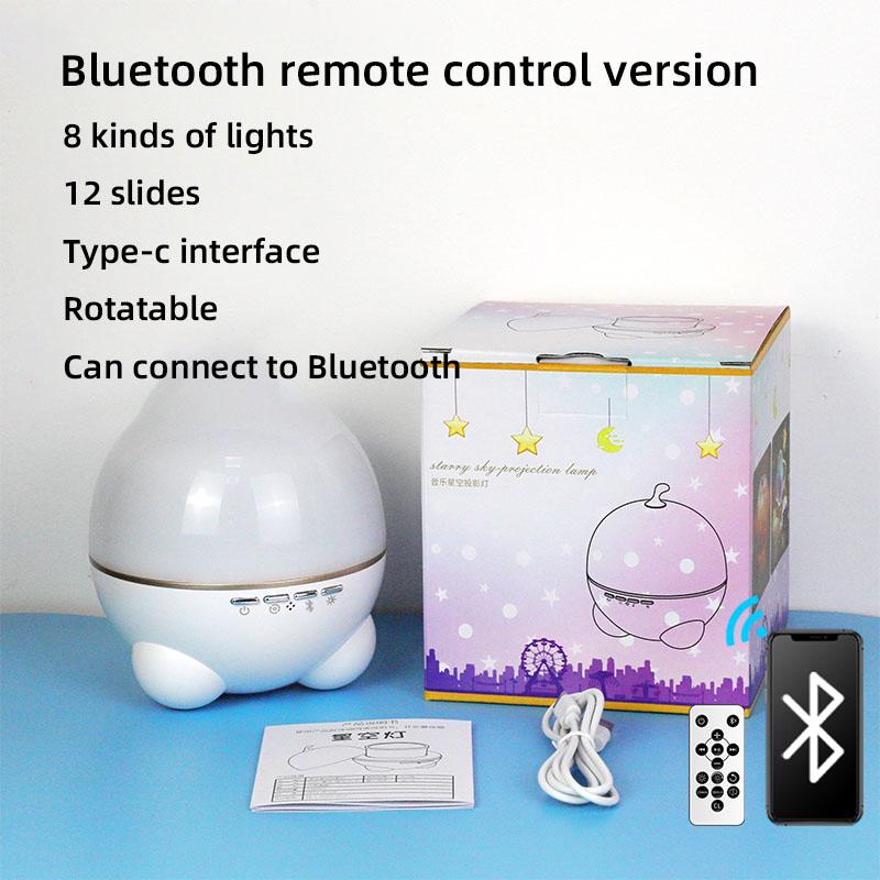 Sternenhimmel Projektion Nachtlicht Deckenprojektionslicht Ozean Musik Atmosphärenlicht Kinderzimmer Dekoration Weihnachtsgeschenke