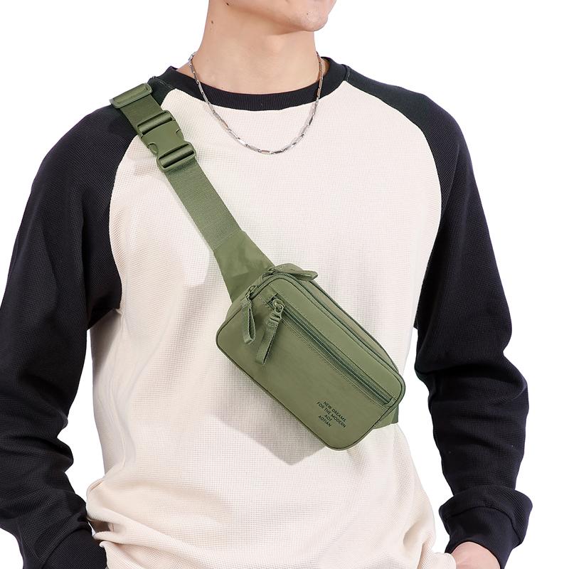 Men's Waist Bag Crossbody Bag Chest Bag Mobile Phone Bag