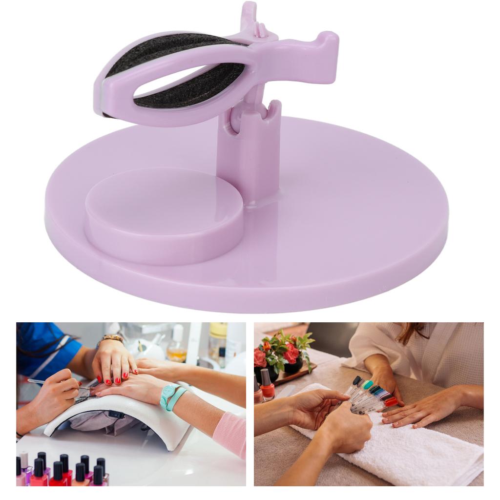 Nail Polish Bottle Holder Reclining Nail Polish Holder Auxiliary Nail Painting Tools for Nail Salons Nail Schools