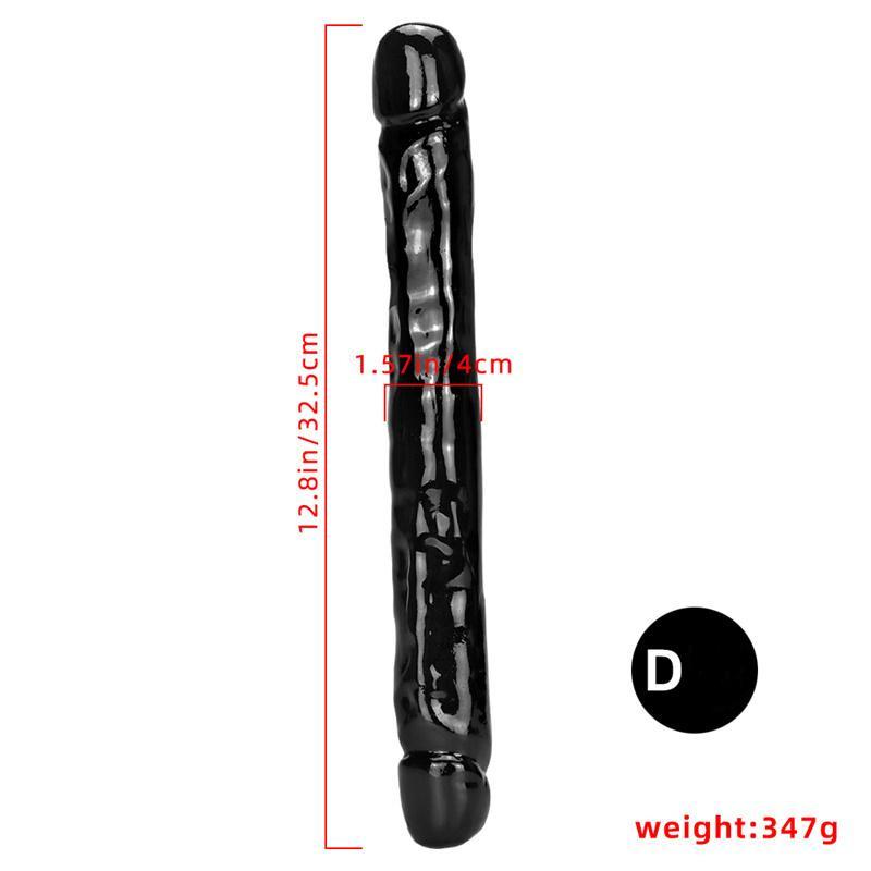 Female Double-headed Dildo Collection Two-headed Dragon Comrades Pulls Simulation Dick Cock and Anus