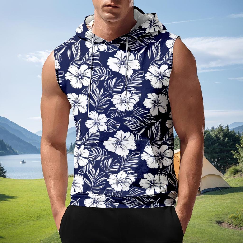 Muscle Men's Sports Casual Tank Top Summer Fitness Men's Shirt